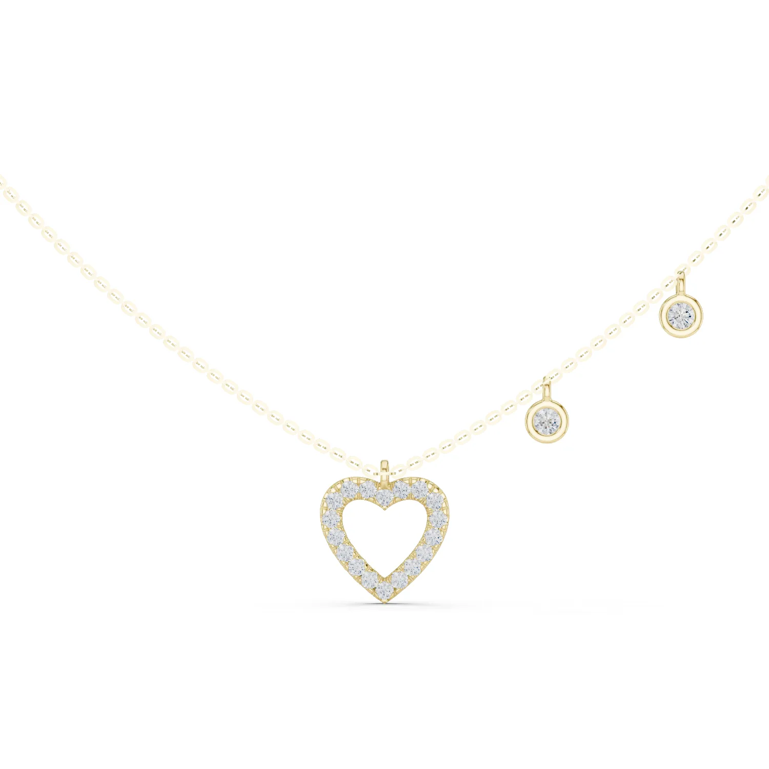 Diamant Halskette 0.48 Karat