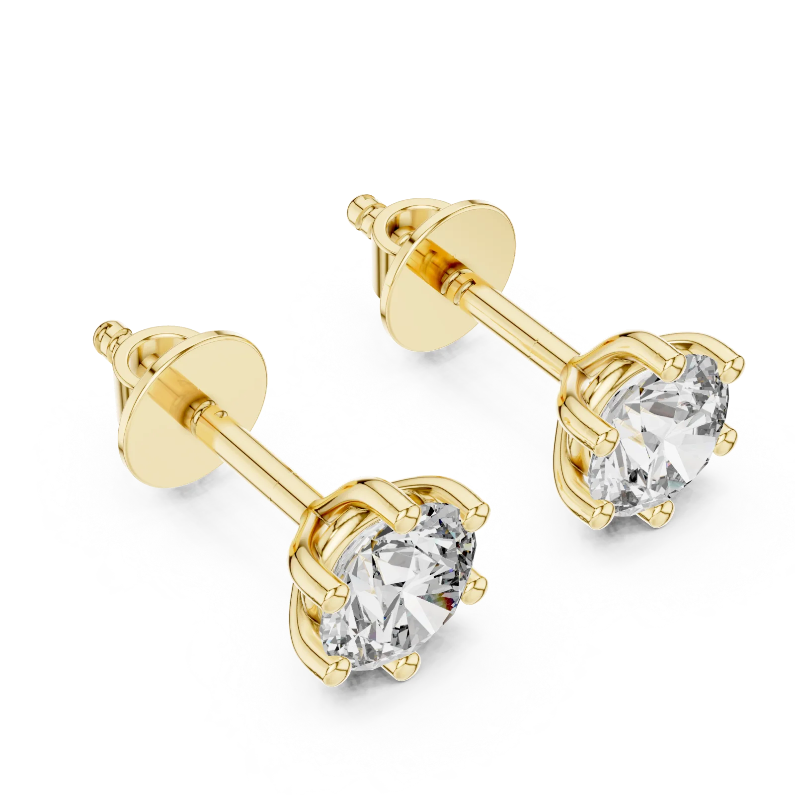 Diamond Earrings 1.22 Carat