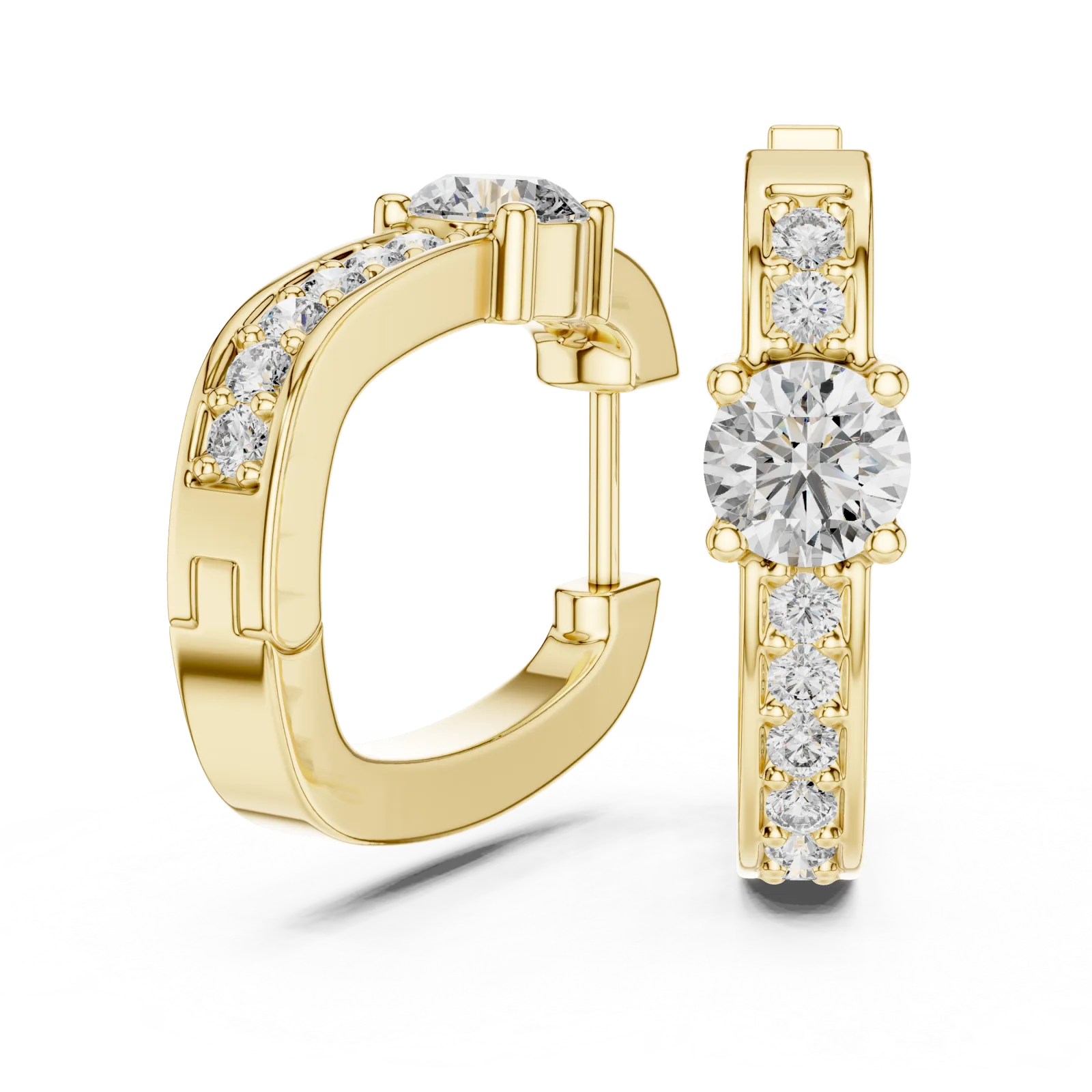 Diamond Earrings 0.79 Carat