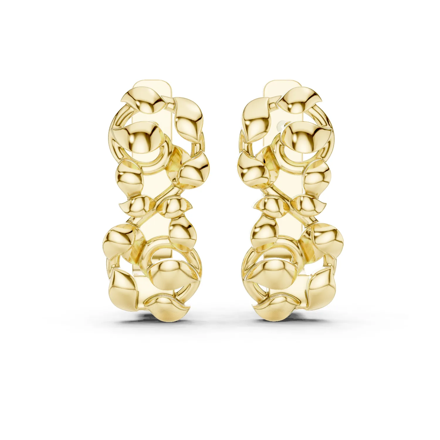 14K Gold Earrings 4.25 g
