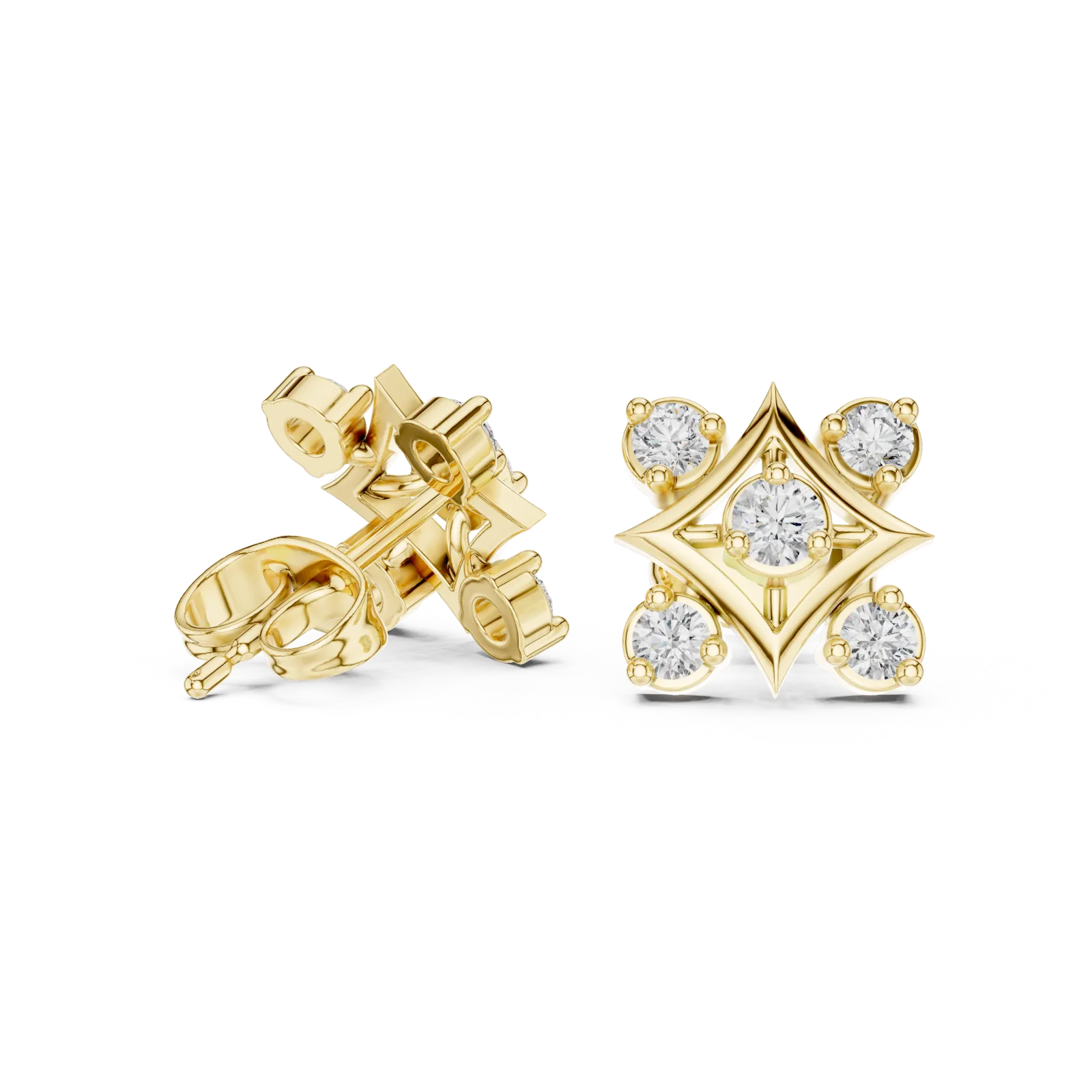 Diamante Pendientes 0.33 Quilates