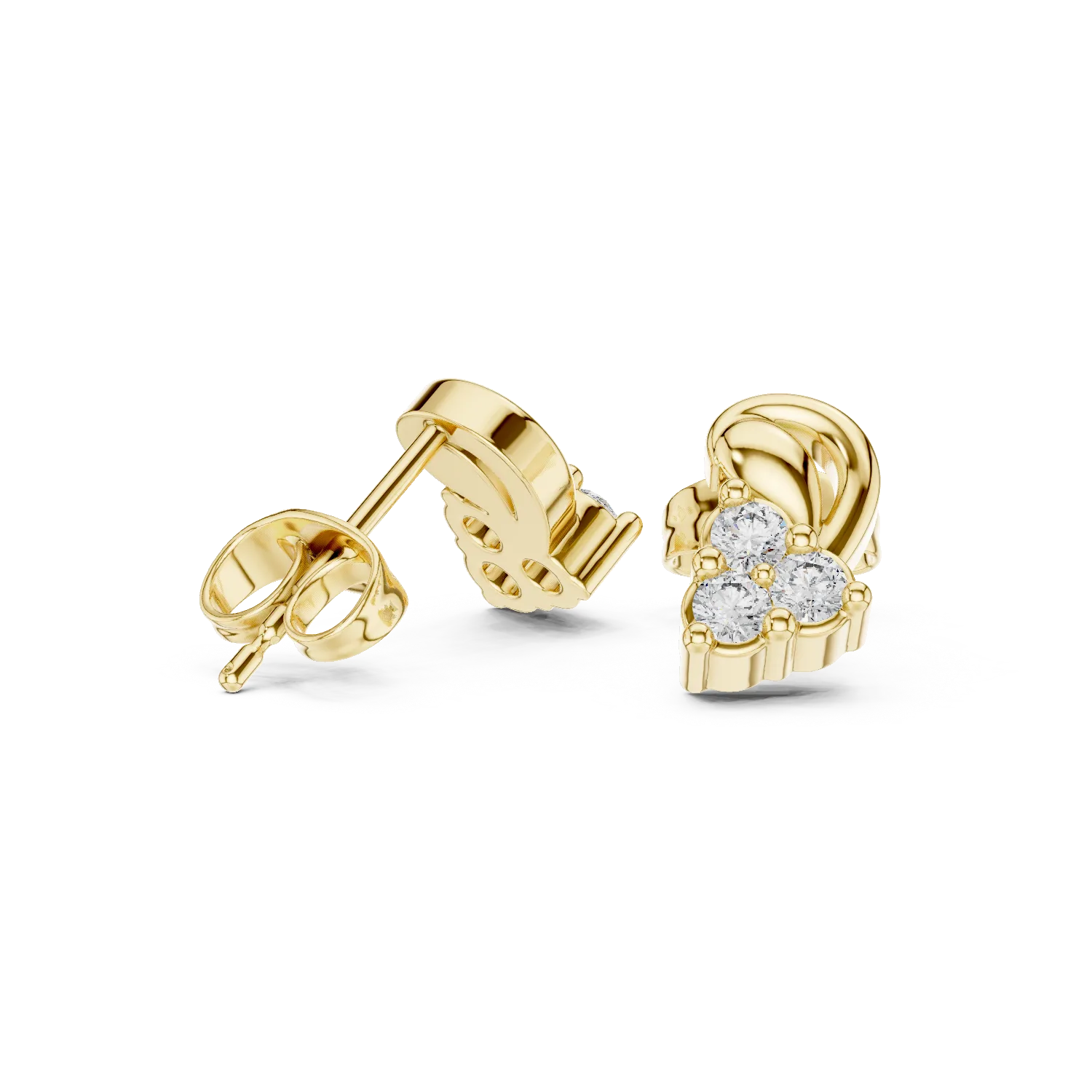 Diamant Ohrringe 0.27 Karat