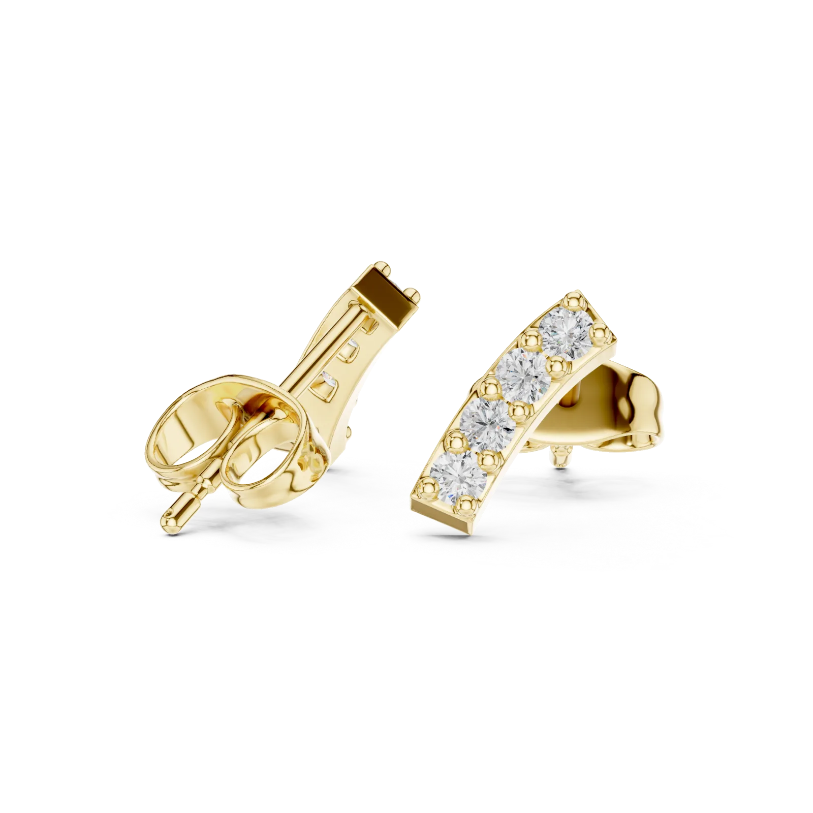 Diamond Earrings 0.20 Carat
