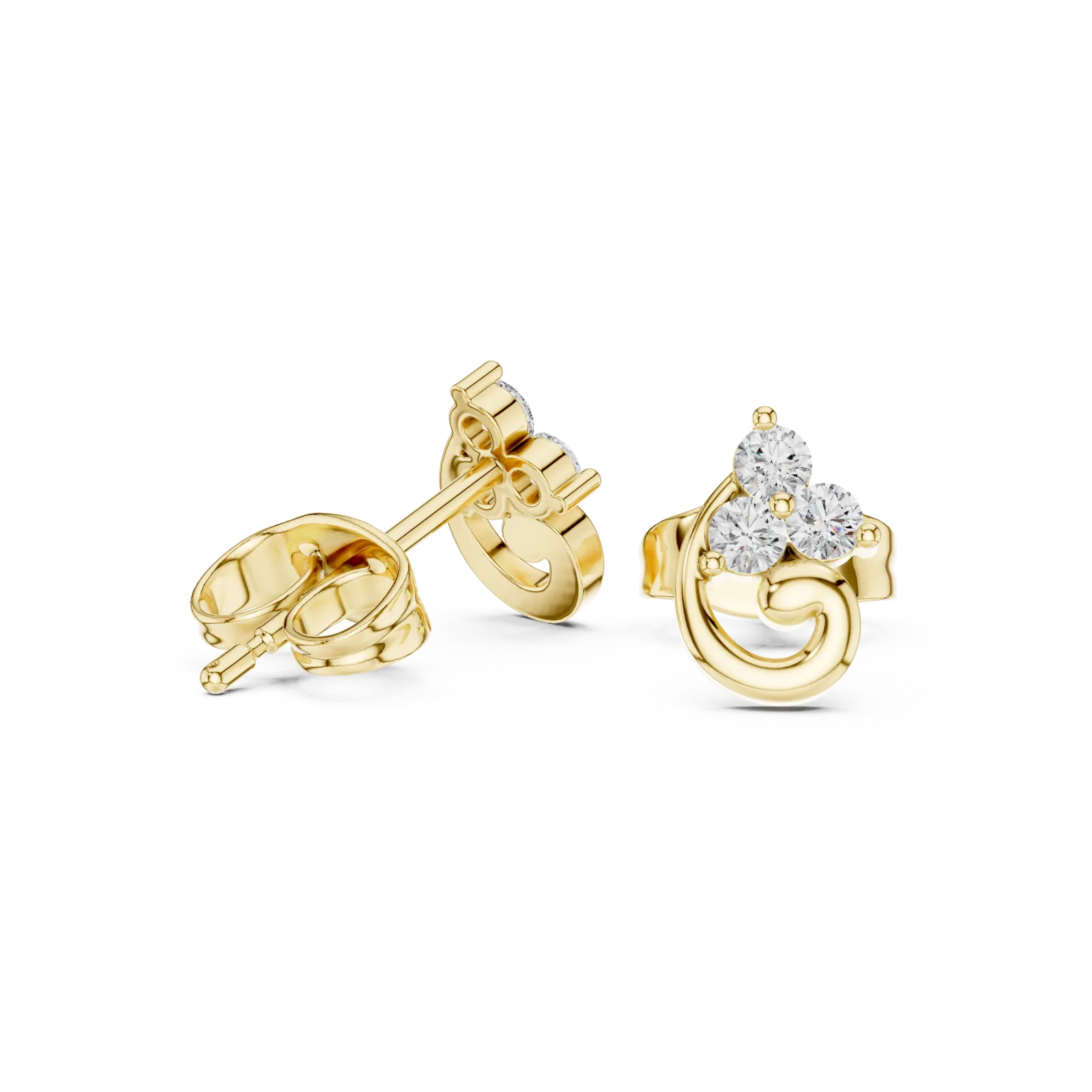 Diamond Earrings 0.15 Carat