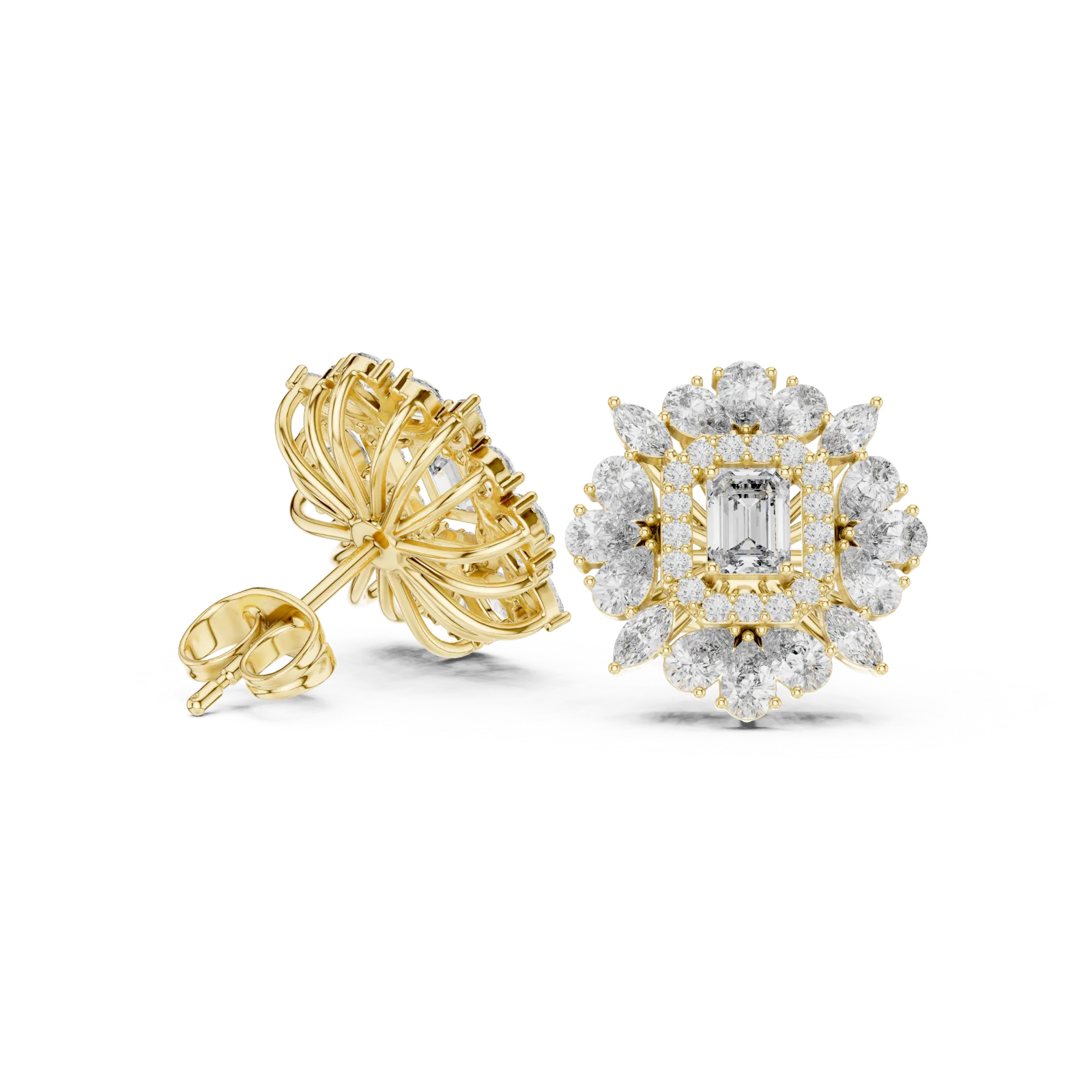 14 Ayar Altın Küpe 3.31 gr