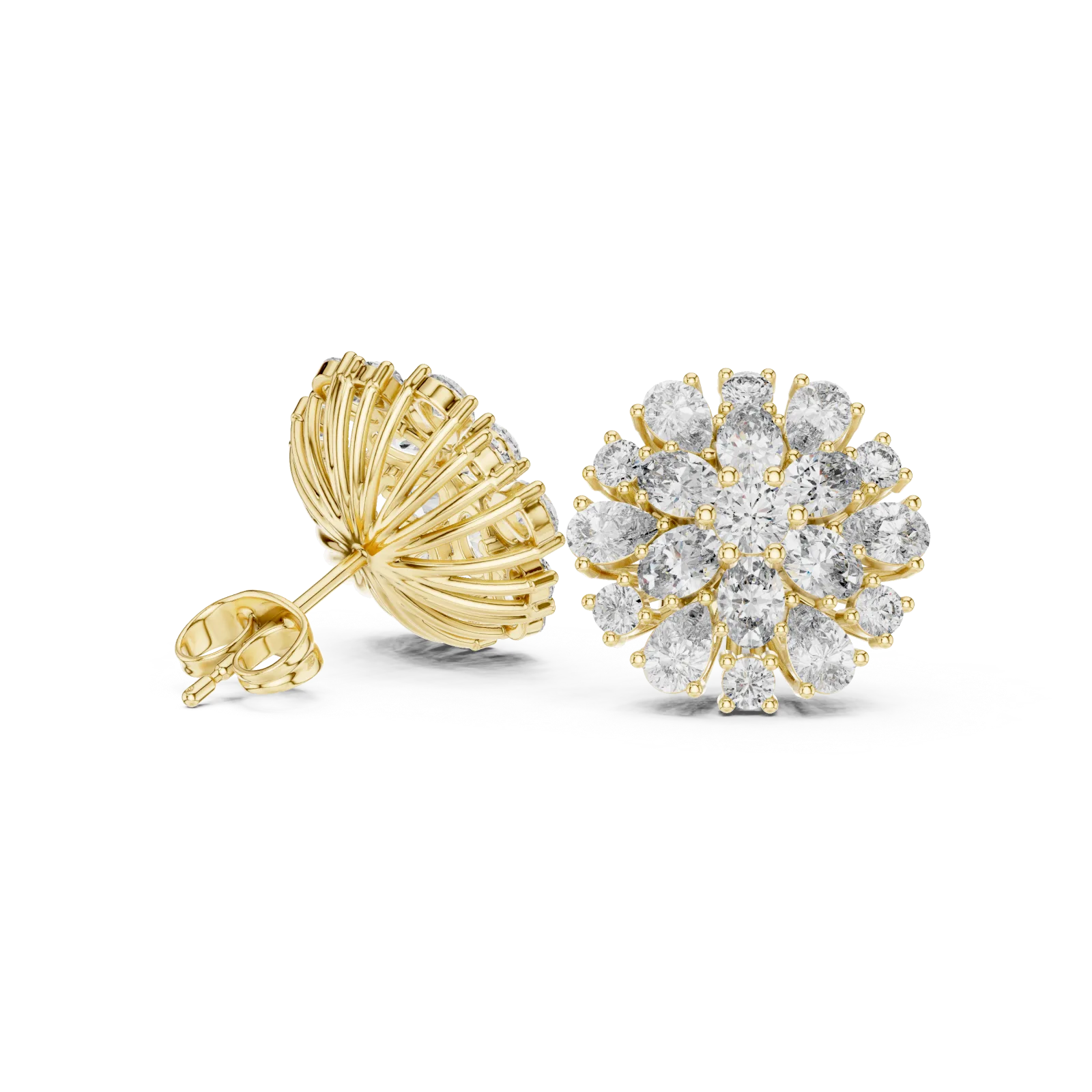 Diamond Earrings 2.65 Carat