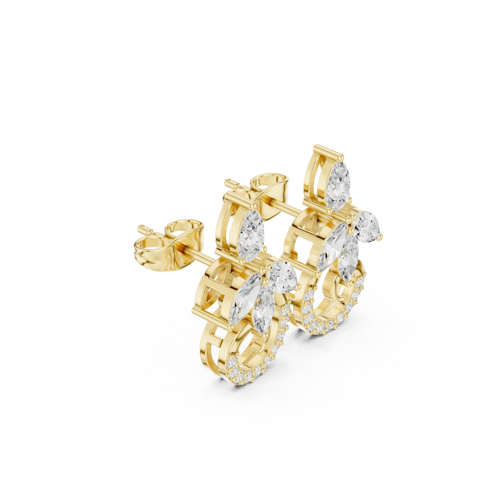 Diamante Pendientes 2.21 Quilates