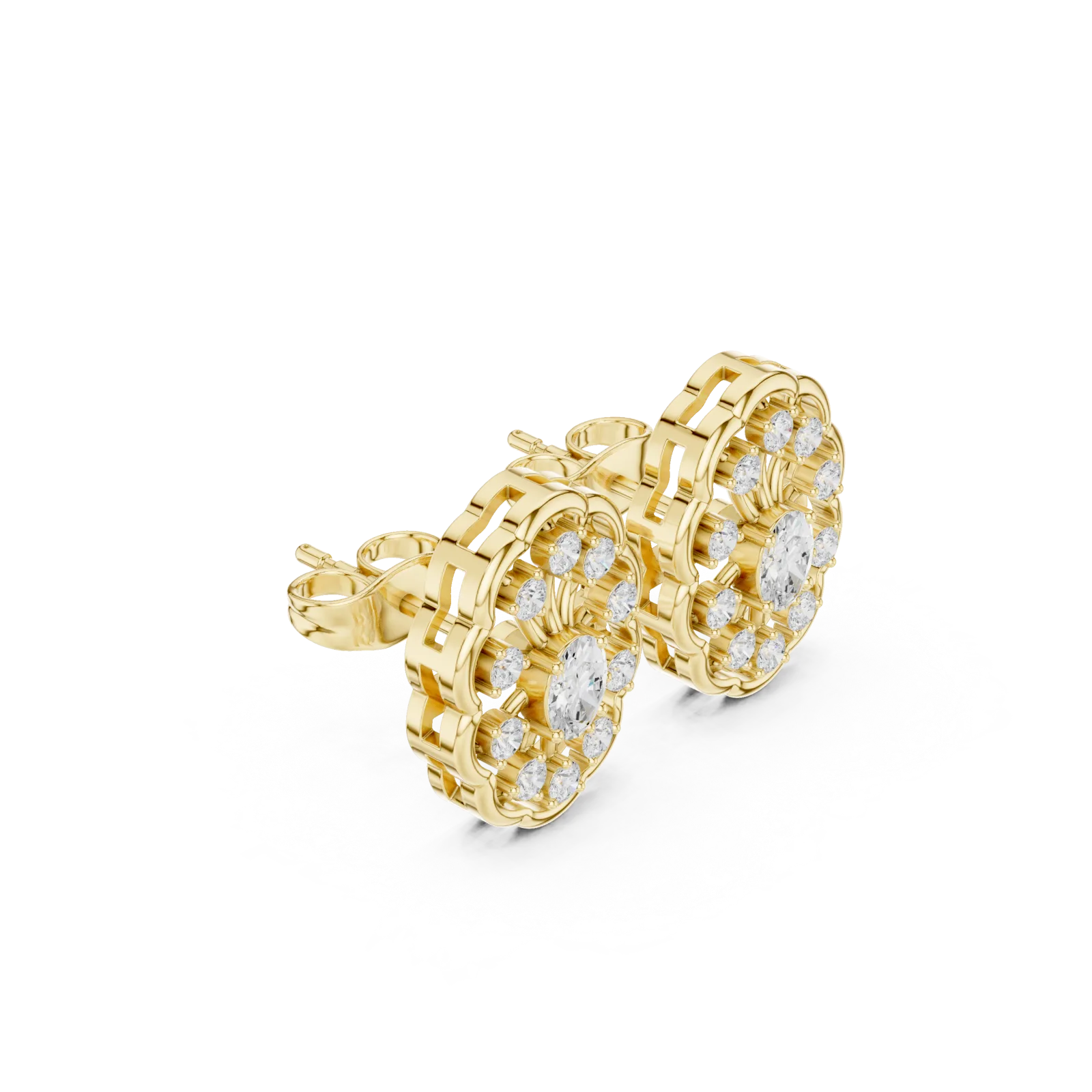 Diamond Earrings 0.48 Carat