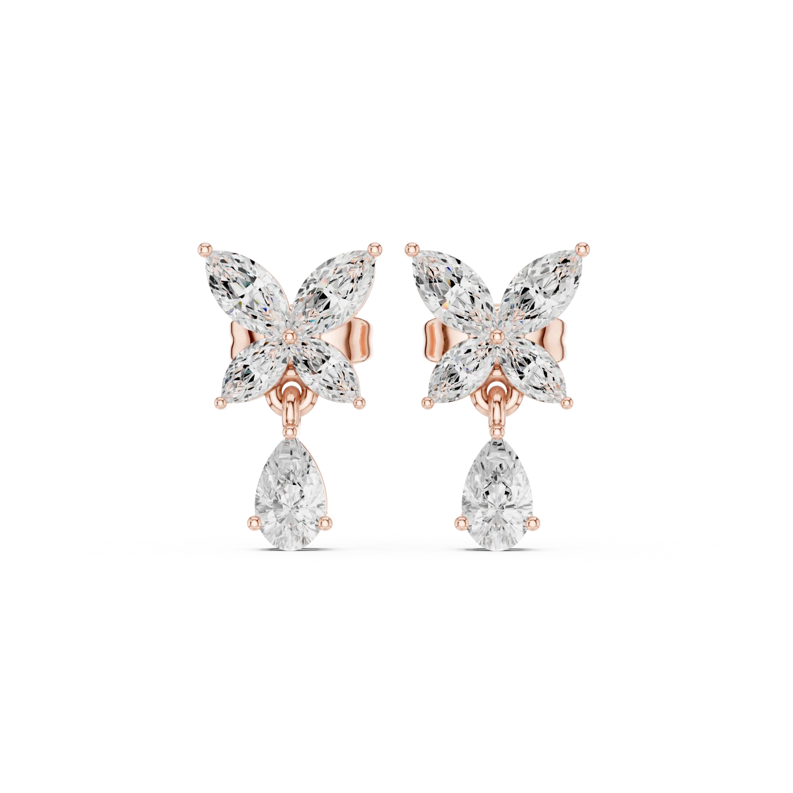 Diamond Earrings 0.92 Carat