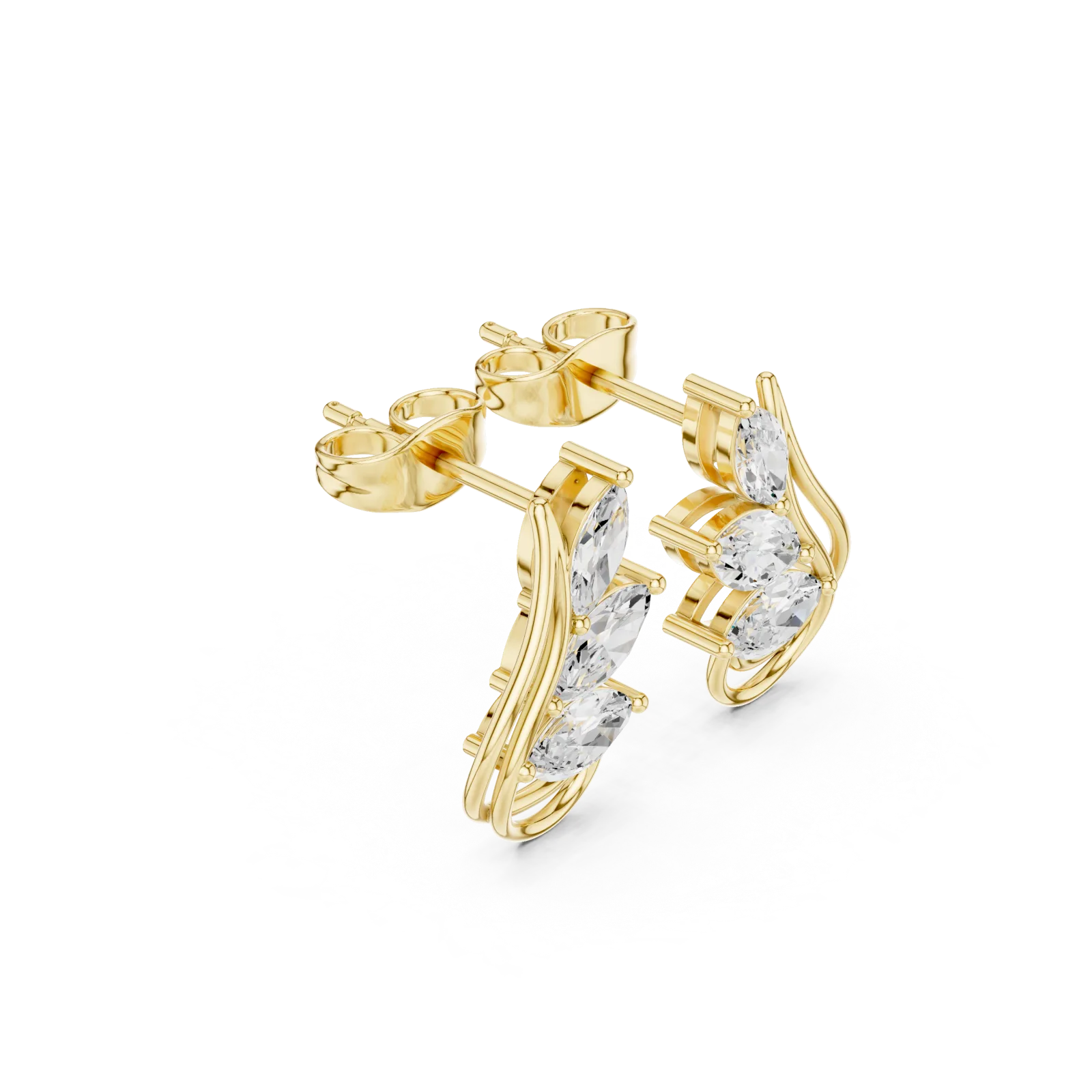 Diamante Pendientes 0.92 Quilates