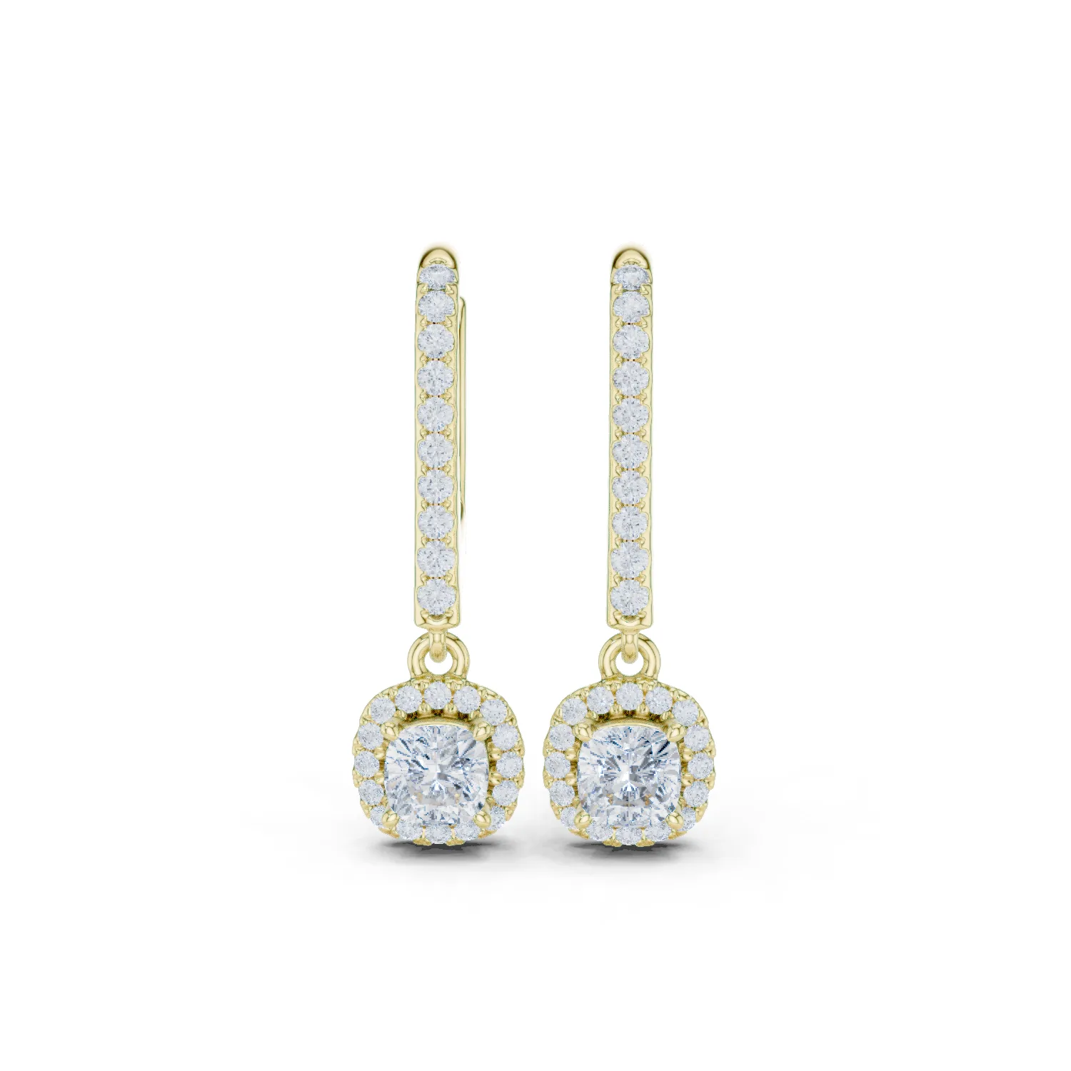 Diamond Earrings 0.80 Carat