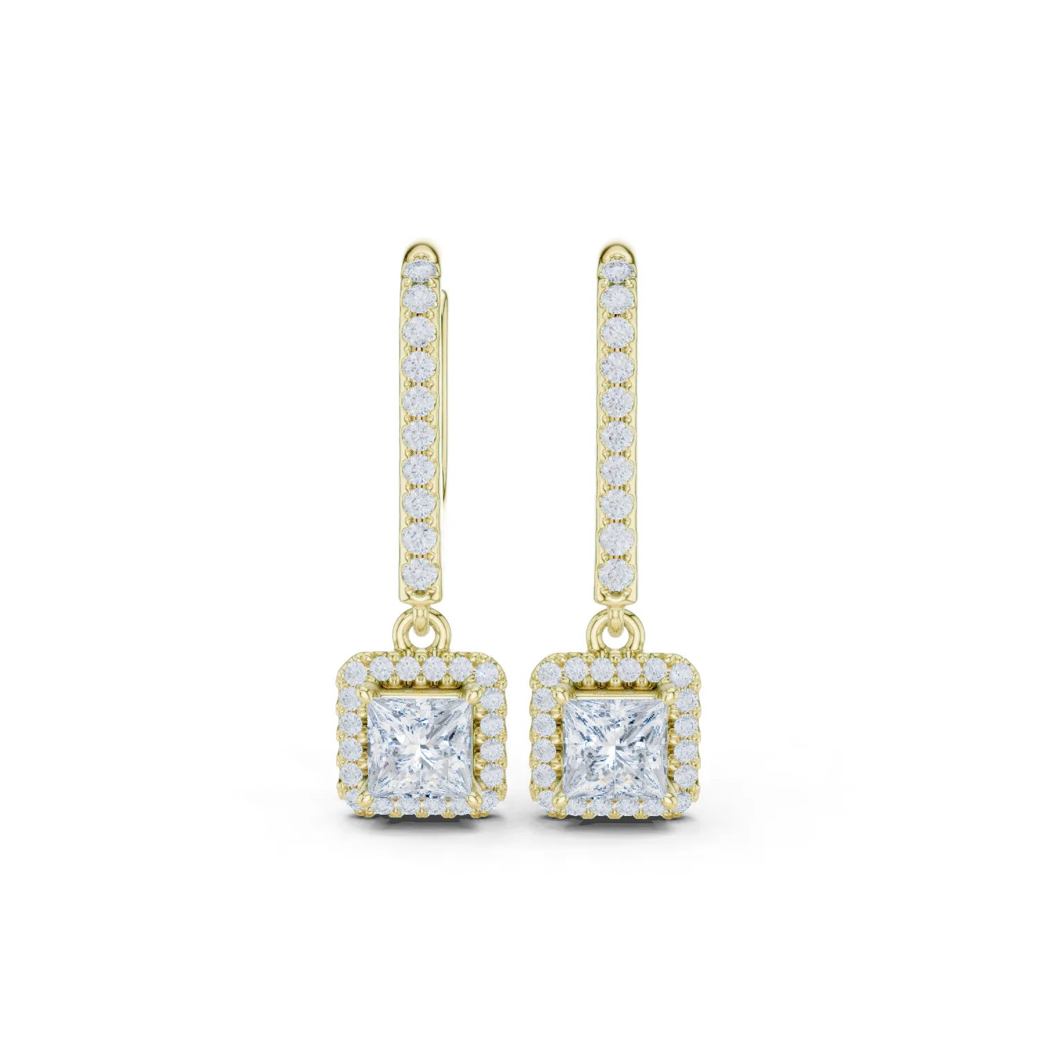 Diamond Earrings 0.83 Carat