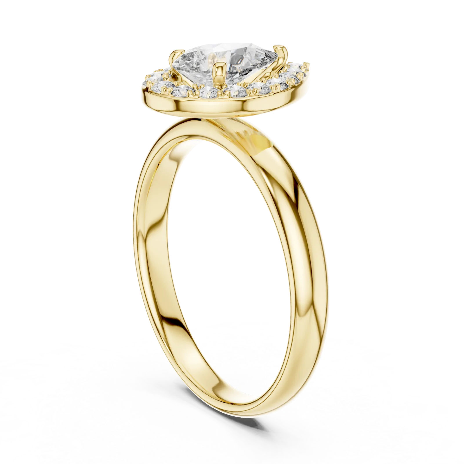 Diamant Tropfen Ring 0.94 Karat