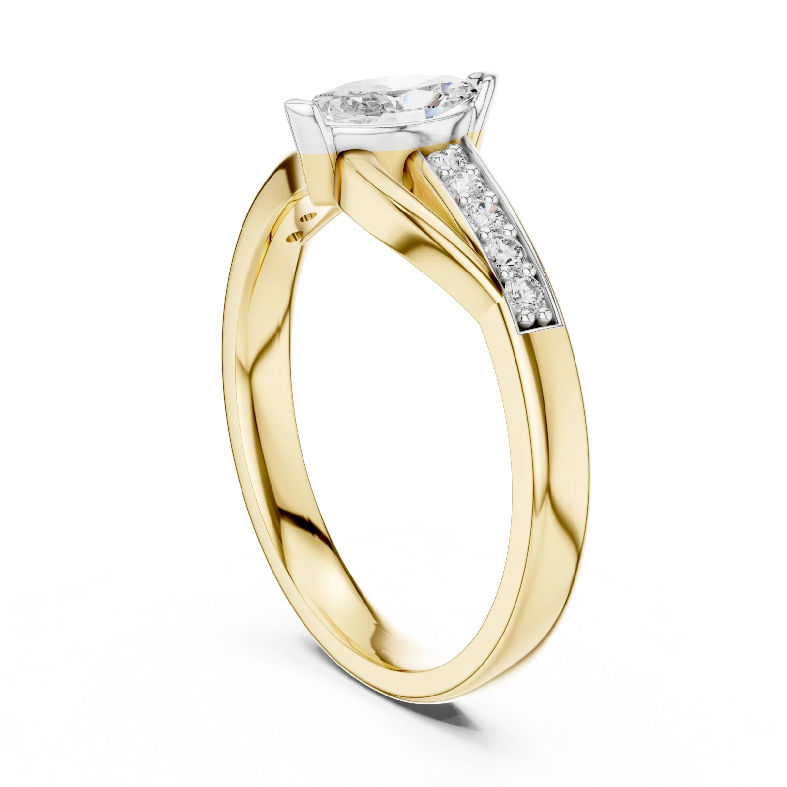 Diamond Marquise Ring 0.40 Carat