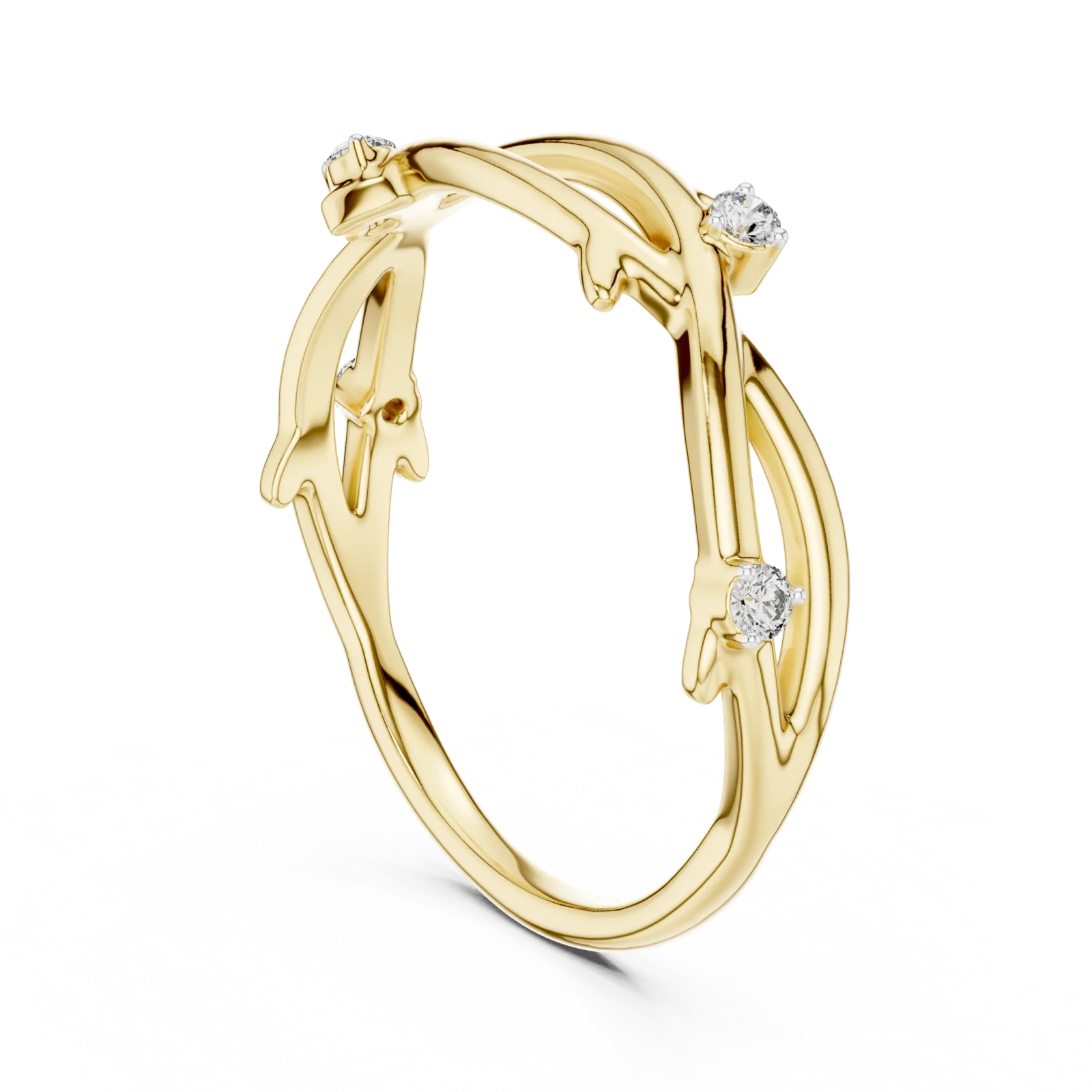Diamant Ring 0.04 Karat