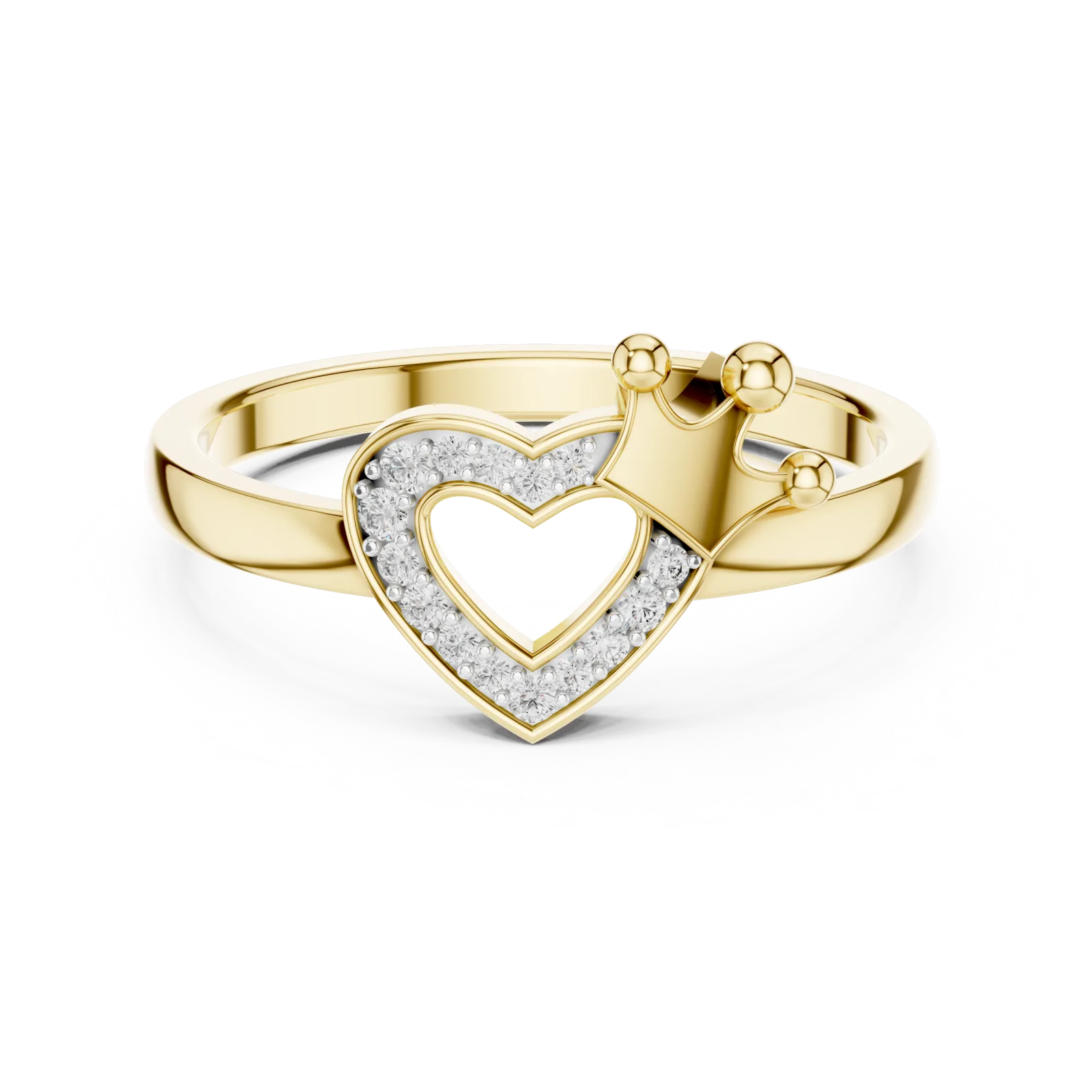 Diamante Anillo 0.08 Quilates