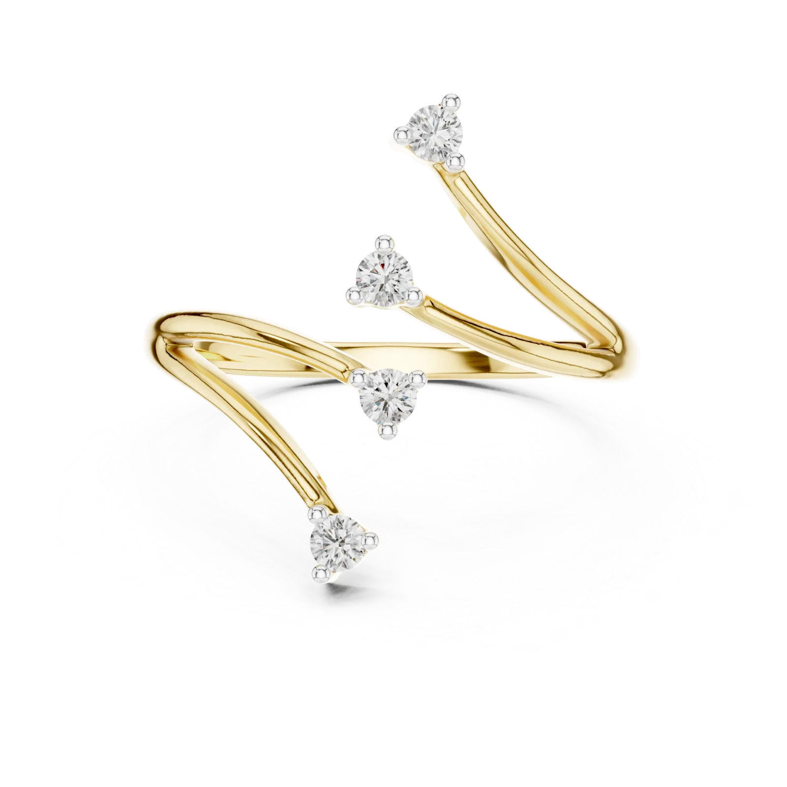 Diamant Ring 0.12 Karat