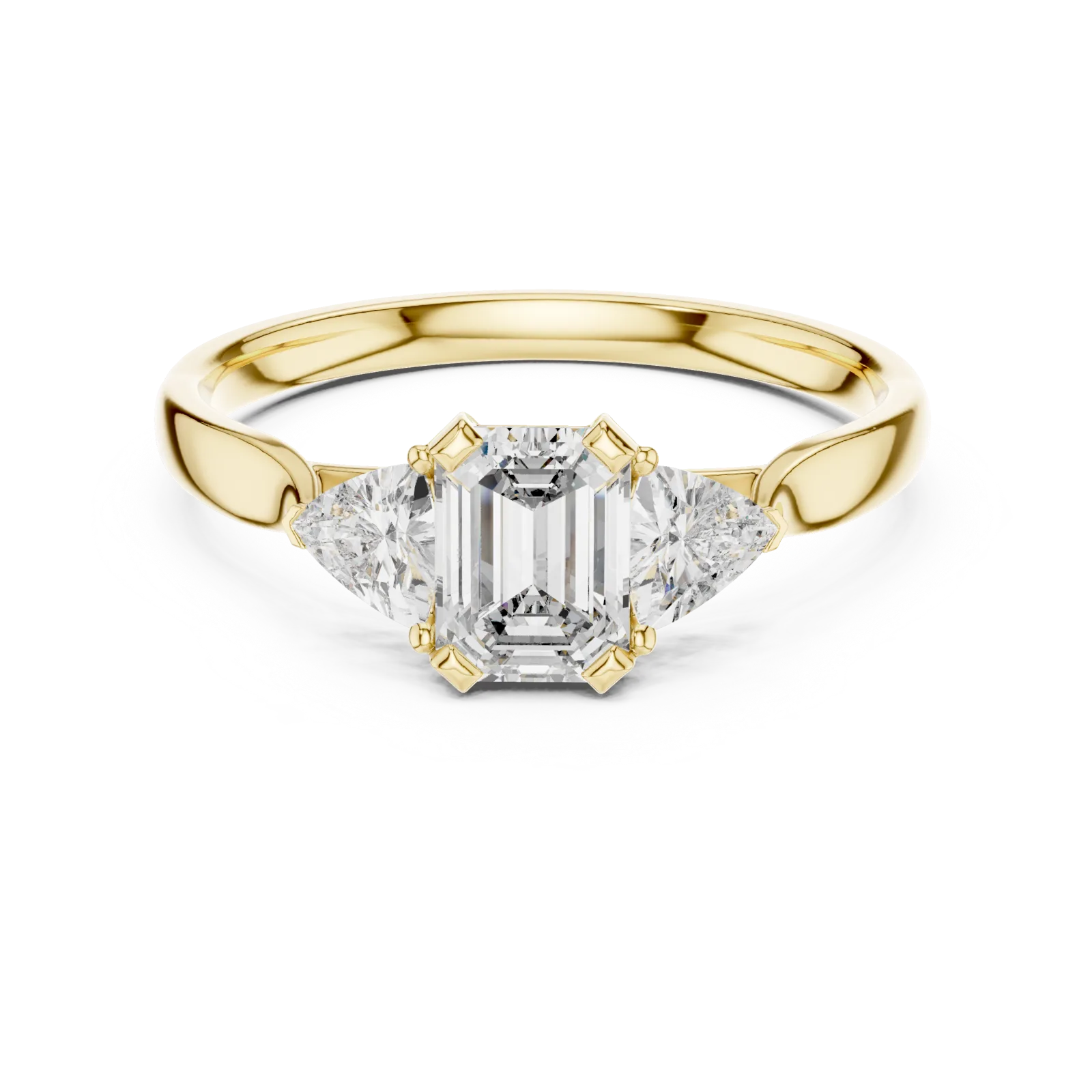 Diamant Smaragdschliff Ring 2.00 Karat