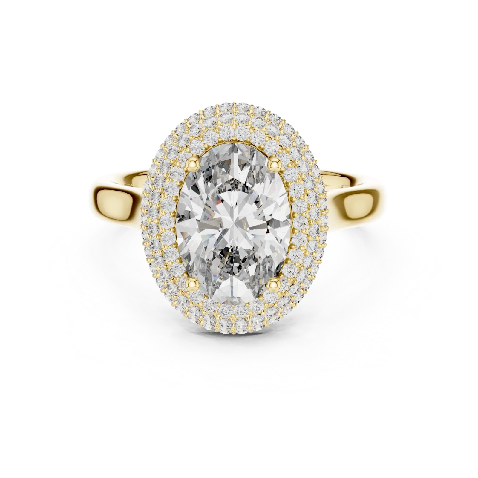 Diamant Oval Ring 2.50 Karat