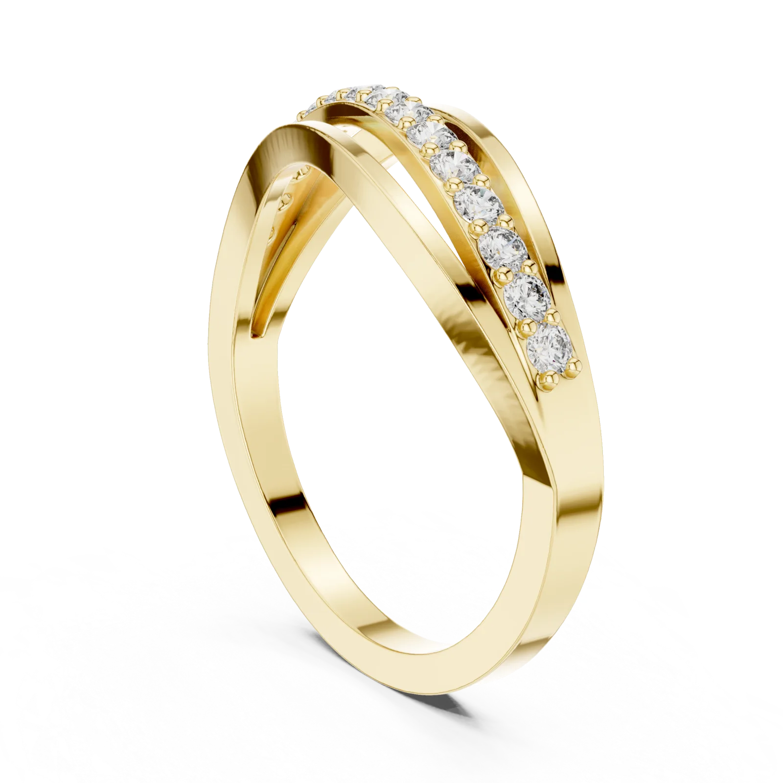 Diamante Anillo 0.23 Quilates