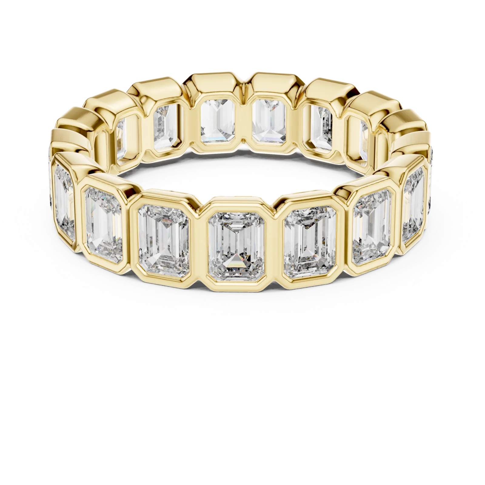 Diamond Emerald Cut Ring 3.40 Carat