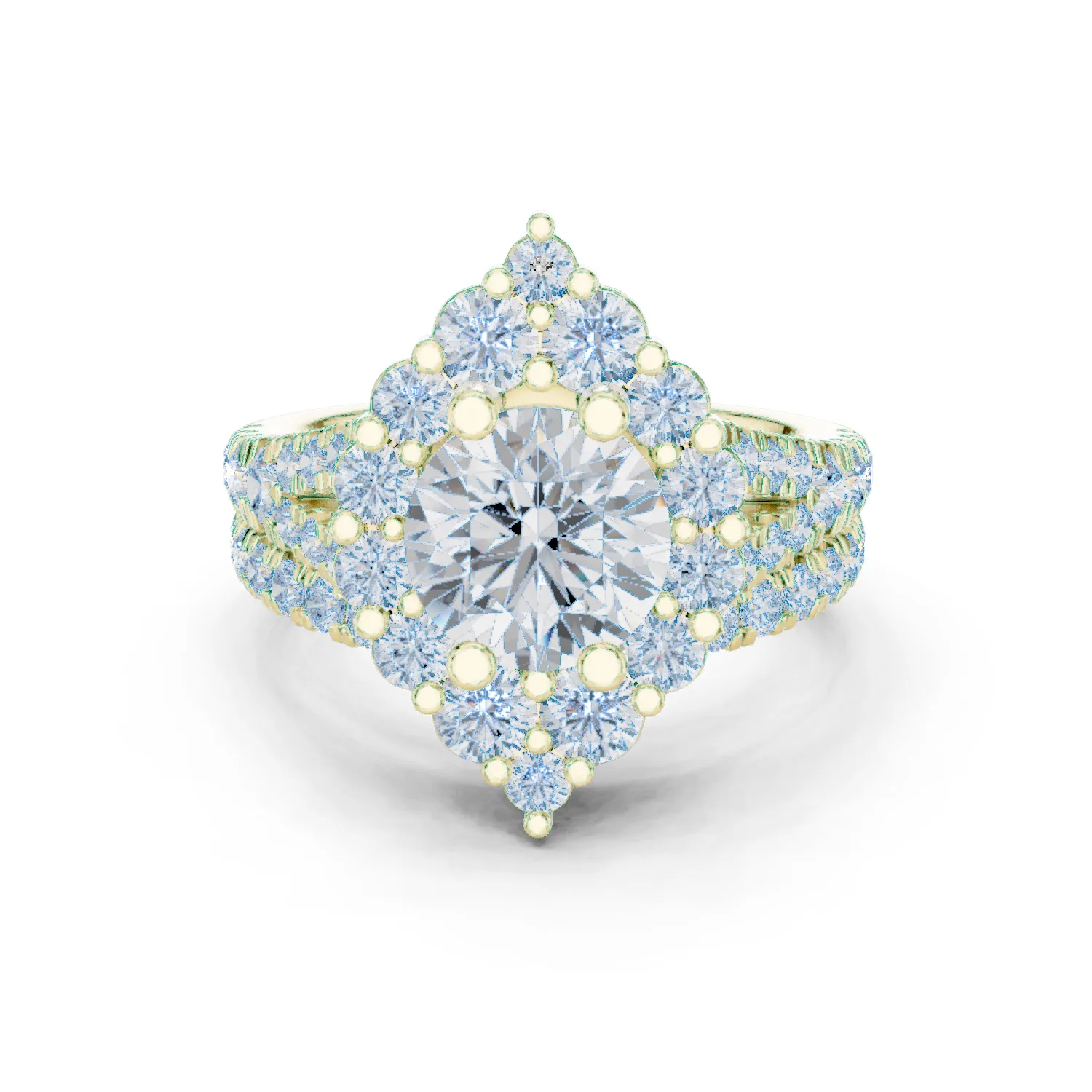 Diamante Anillo 3.59 Quilates