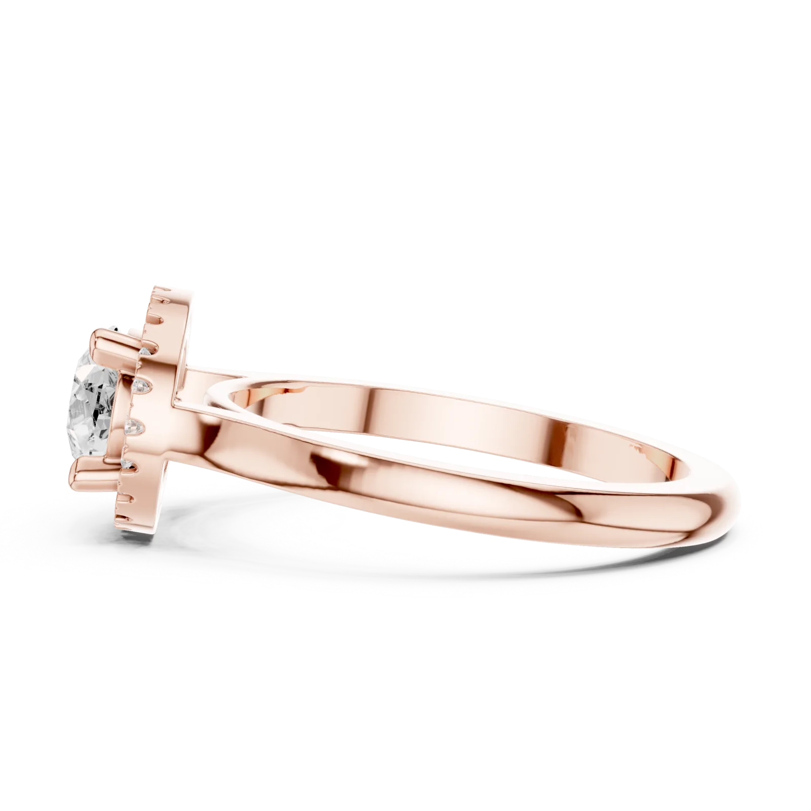 Diamond Pear Ring 1.07 Carat