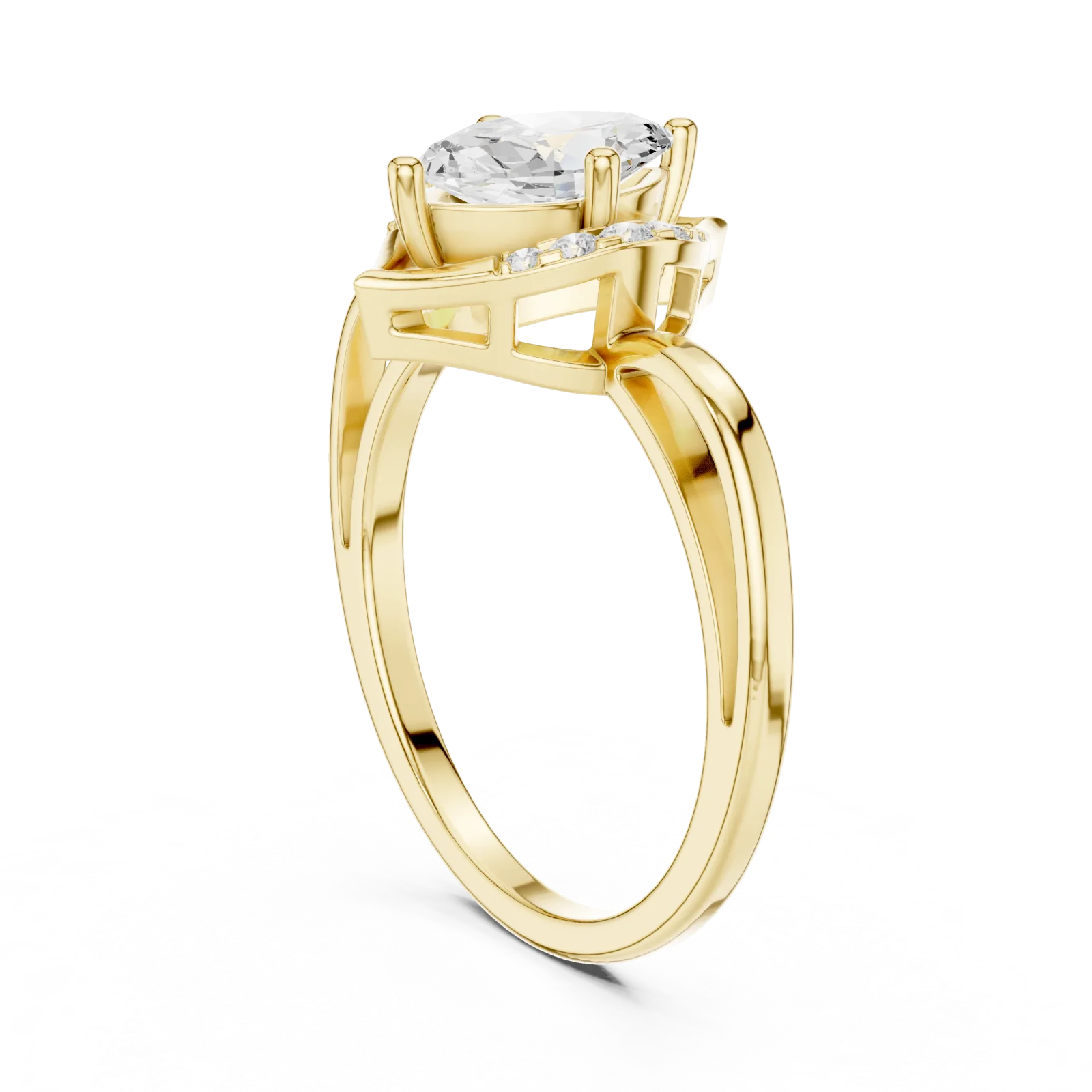 Pırlanta Marquise Yüzük 0.88 Karat