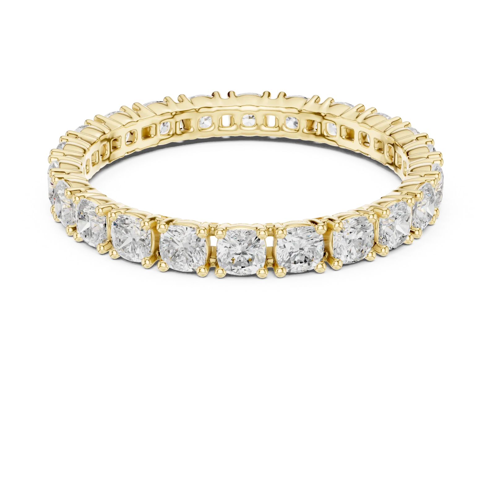 Diamant Kissenschliff Solitär Ring 0.05 Karat