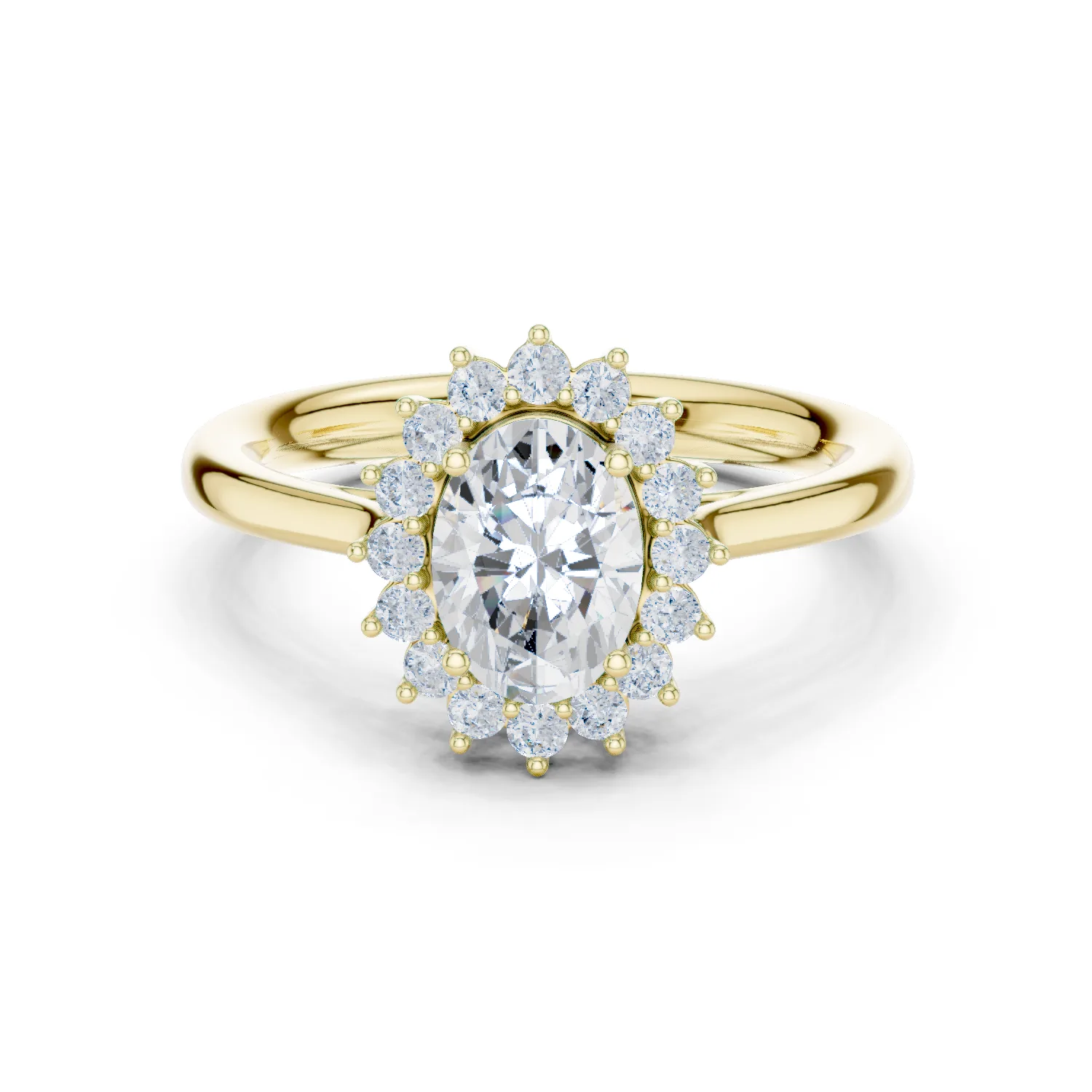 Diamante Solitario Anillo 1.01 Quilates