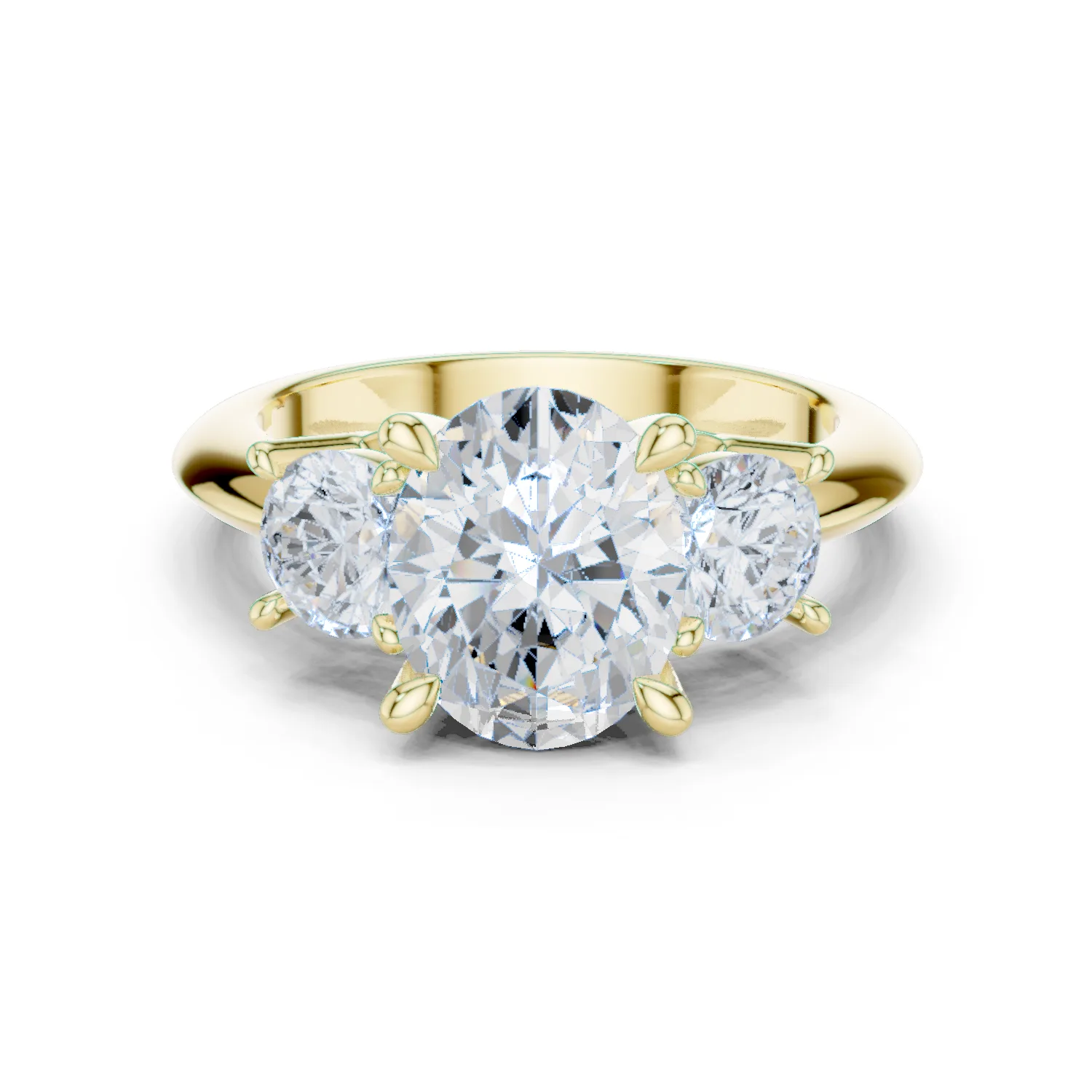 Diamond Solitaire Ring 4.46 Carat