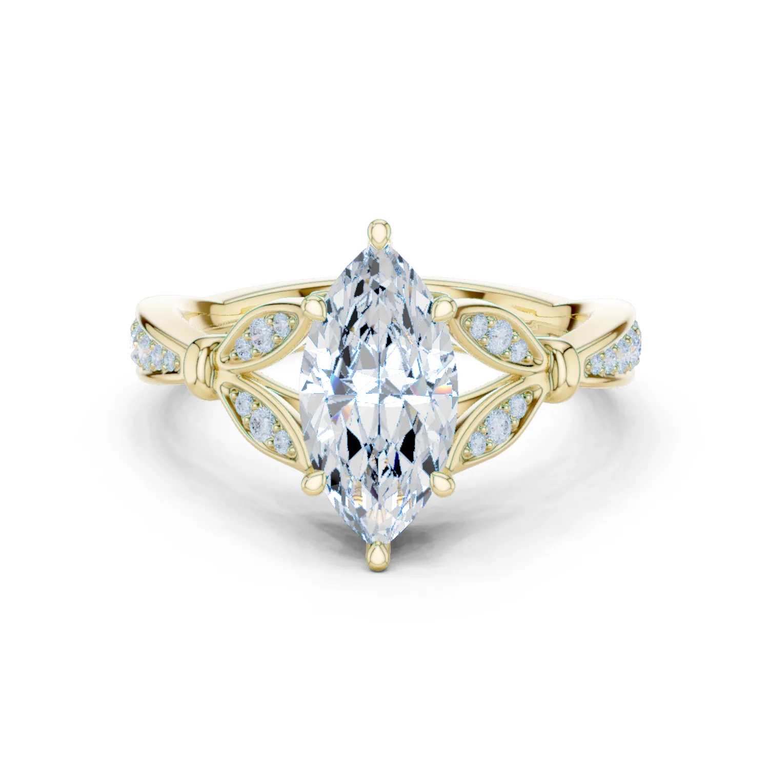 Pırlanta Marquise Yüzük 1.70 Karat