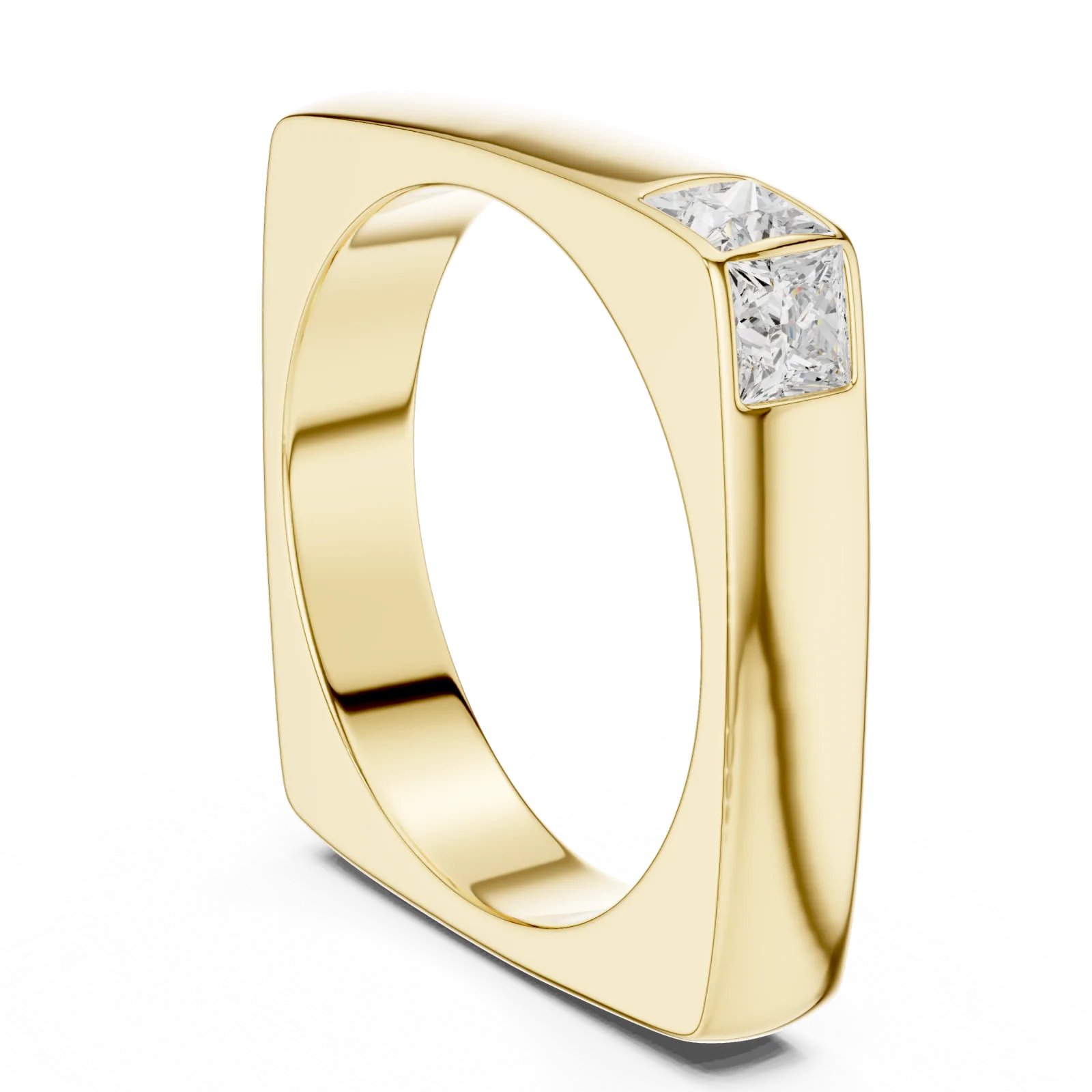 Diamante Princesa Anillo 0.70 Quilates