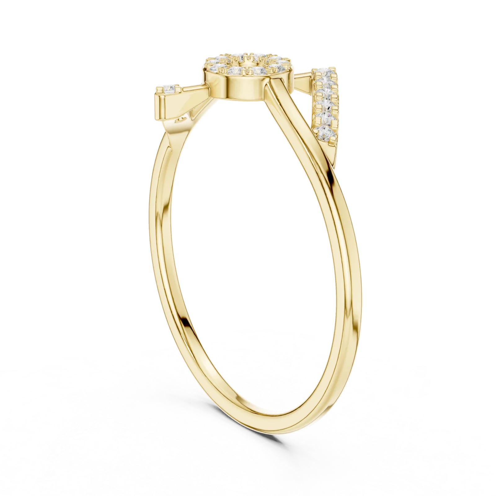 Diamante Anillo 0.11 Quilates