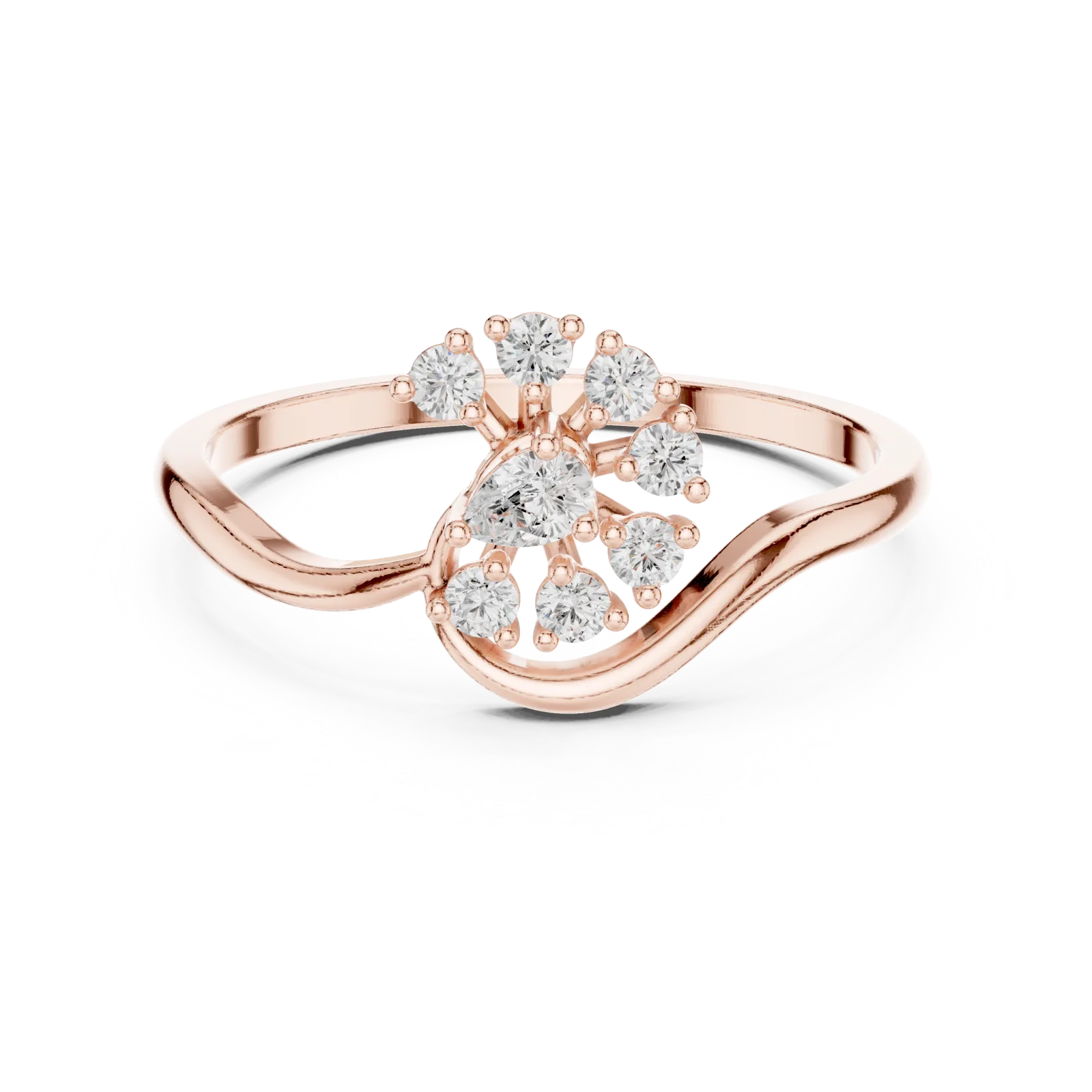 Diamant Ring 0.19 Karat