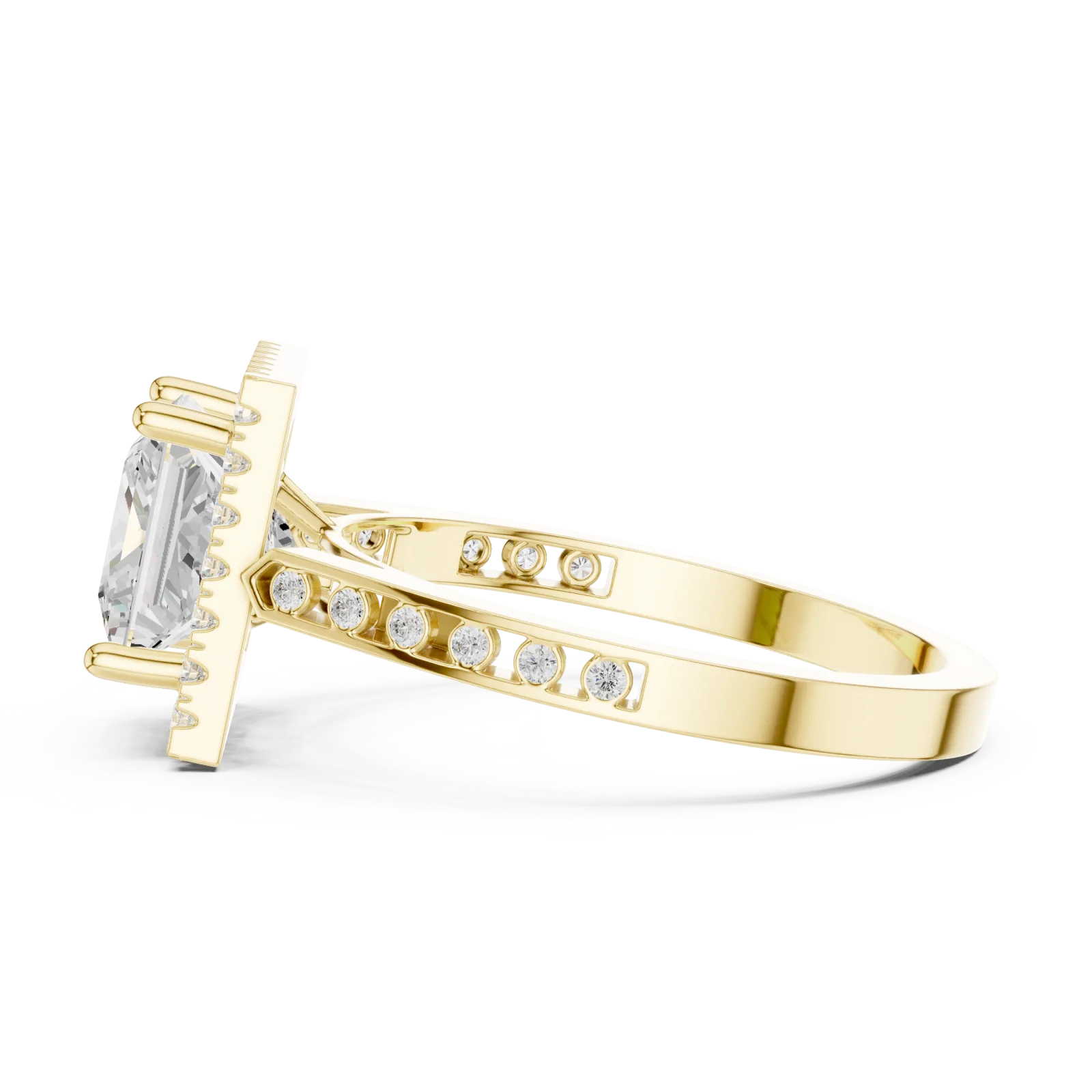 Diamante Anillo 0.06 Quilates