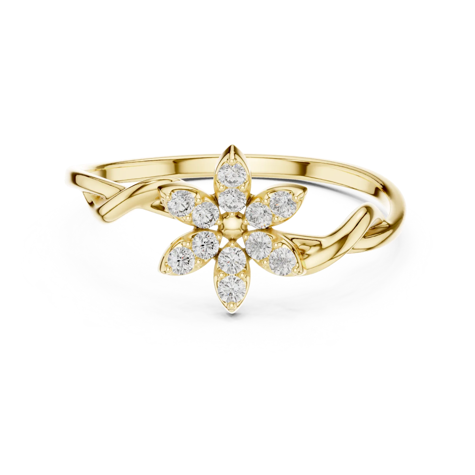 Diamant Ring 0.13 Karat