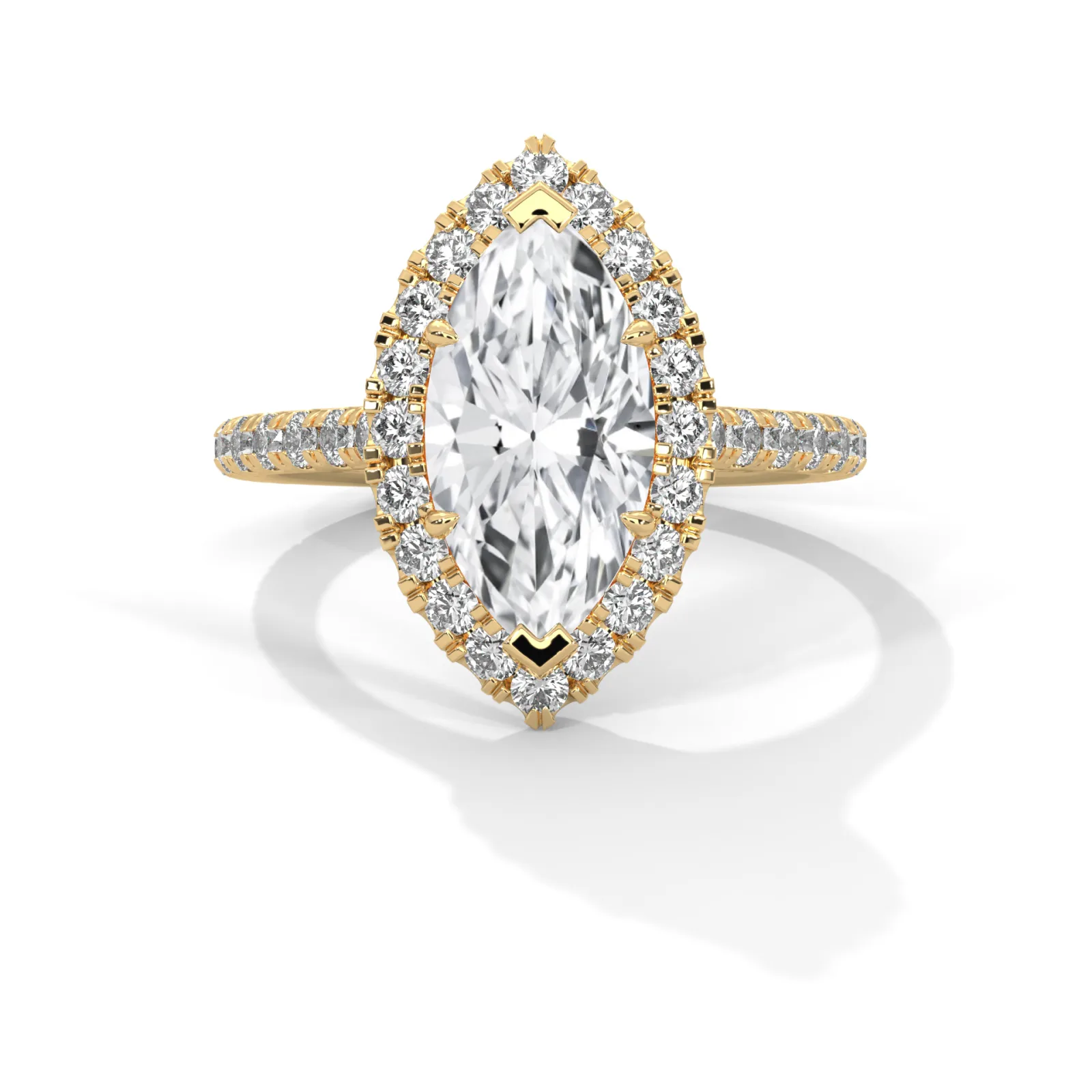 Diamond Marquise Solitaire Ring 2.00 Carat