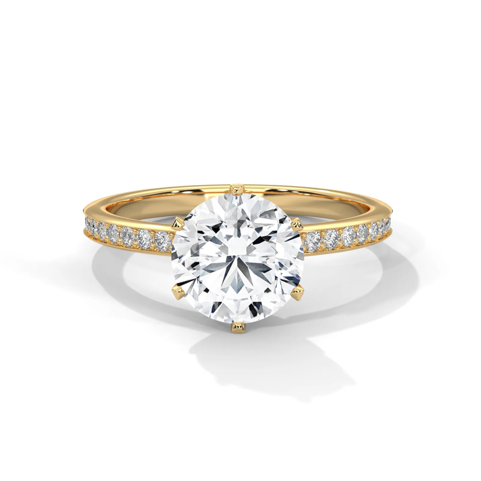 Diamond Solitaire Ring 2.00 Carat