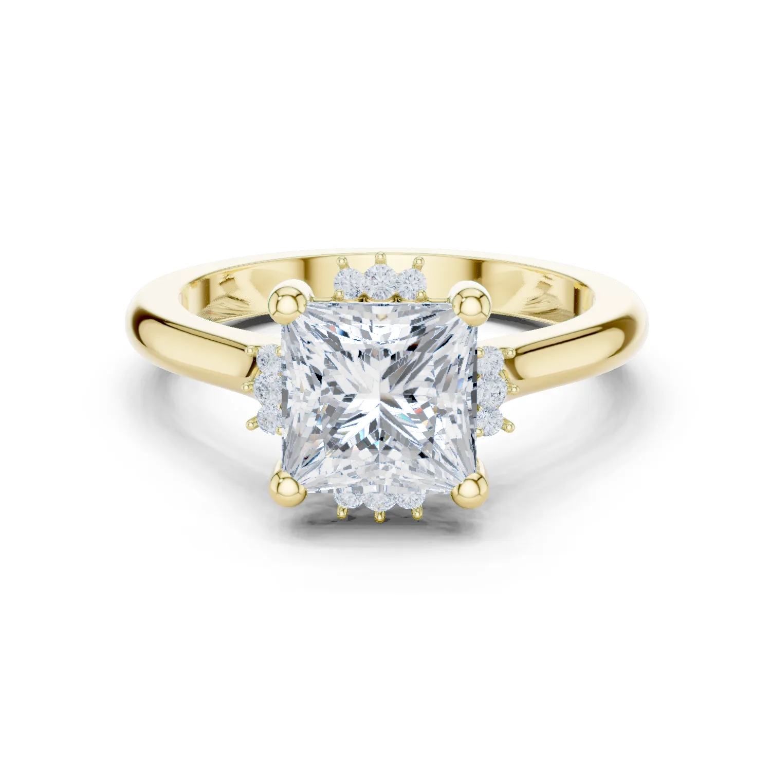 Diamond Solitaire Ring 0.01 Carat